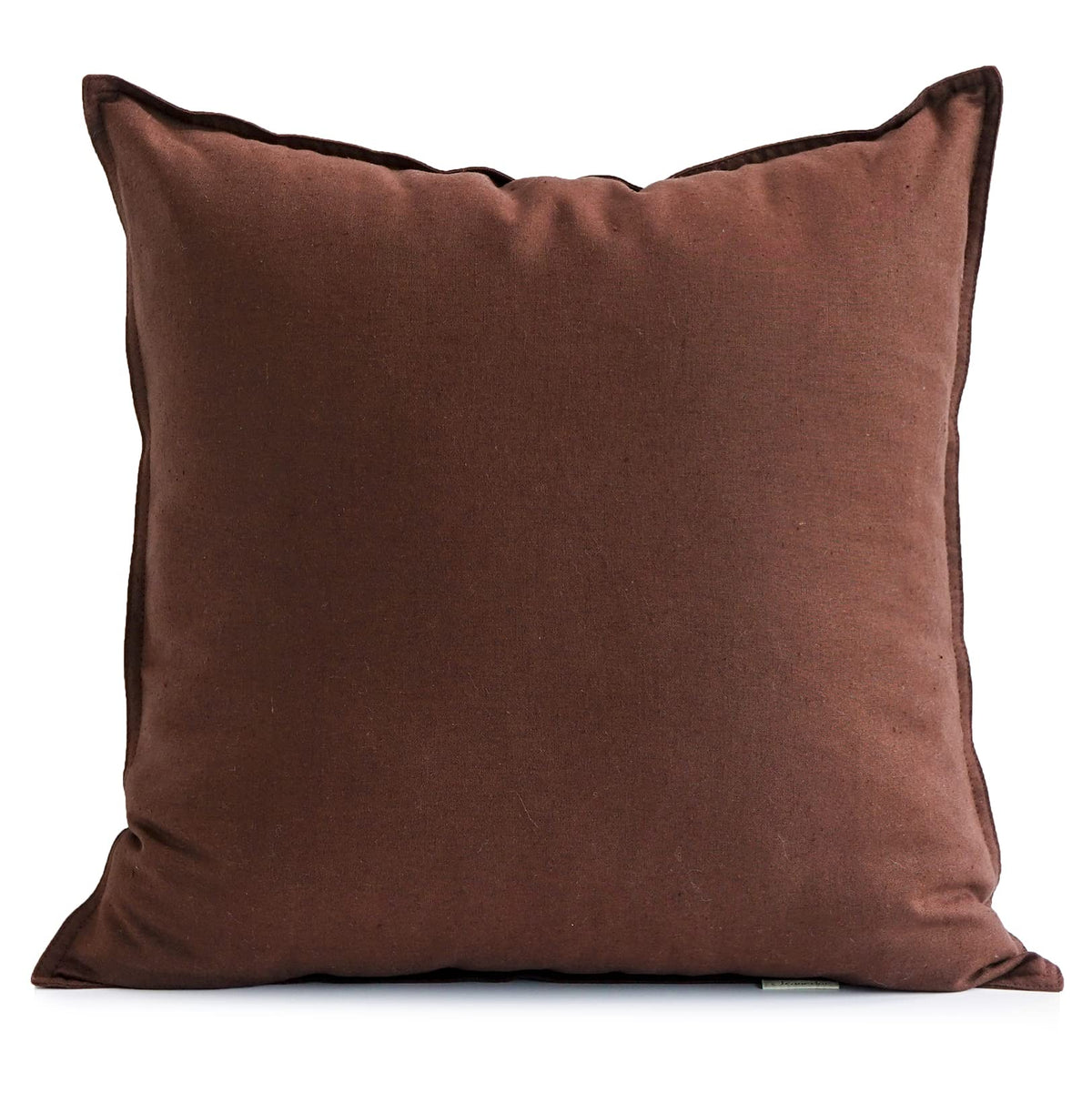 Jeanerlor Cotton Linen Square Decorative Throw Pillow Case Cushion Cover with Twin Needles Stitch on Edge,for Wedding Party Gift Car 12"x20"(30 x 50cm), Olive Green