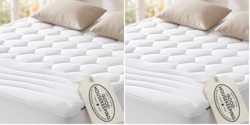 Bedsure King Mattress Pad, Mattress Topper with 8-21 Inches Deep Pocket