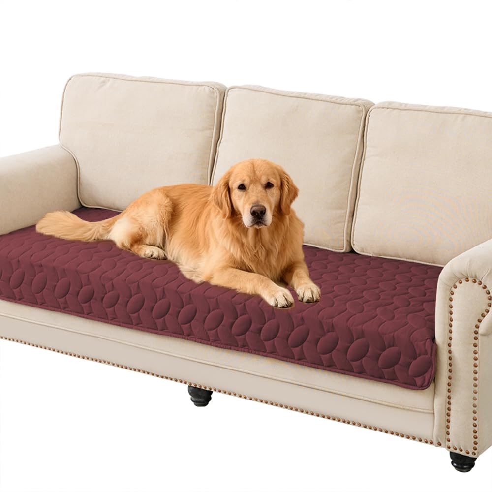 Ameritex Pet Bed Cover Dog Bed Blanket for Sofa and Furniture Waterproof New Pattern Design (30x70 Inch, Dark Grey)