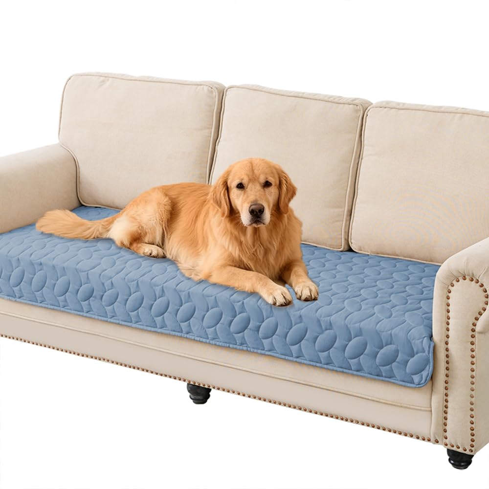 Ameritex Pet Bed Cover Dog Bed Blanket for Sofa and Furniture Waterproof New Pattern Design (30x70 Inch, Dark Grey)