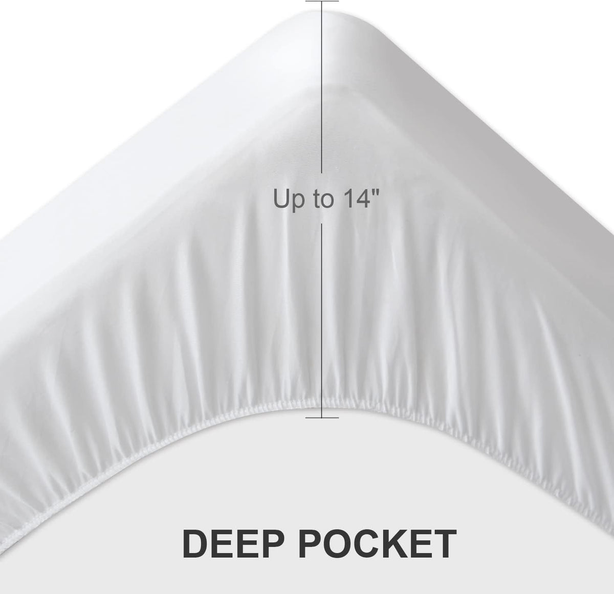 Mattress Protector Pad Cover Waterproof Twin Size Quilted for Single Bed