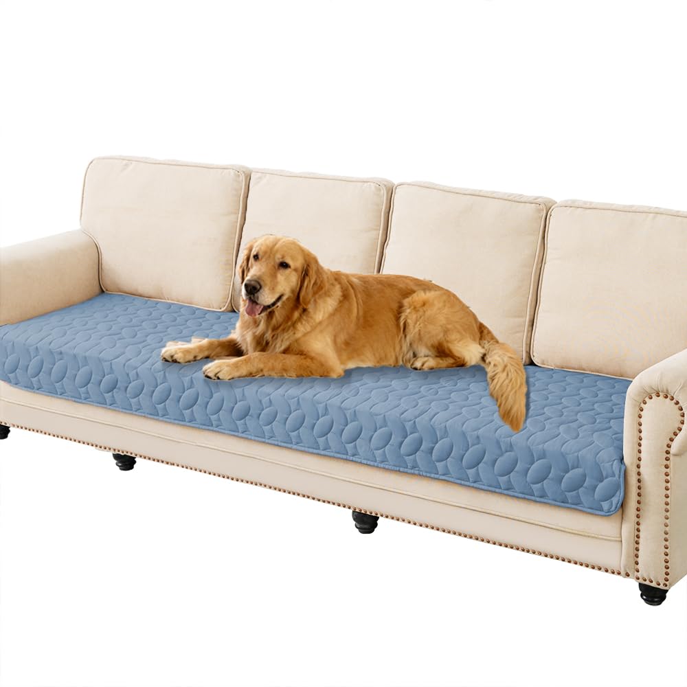 Ameritex Pet Bed Cover Dog Bed Blanket for Sofa and Furniture Waterproof New Pattern Design (30x70 Inch, Dark Grey)