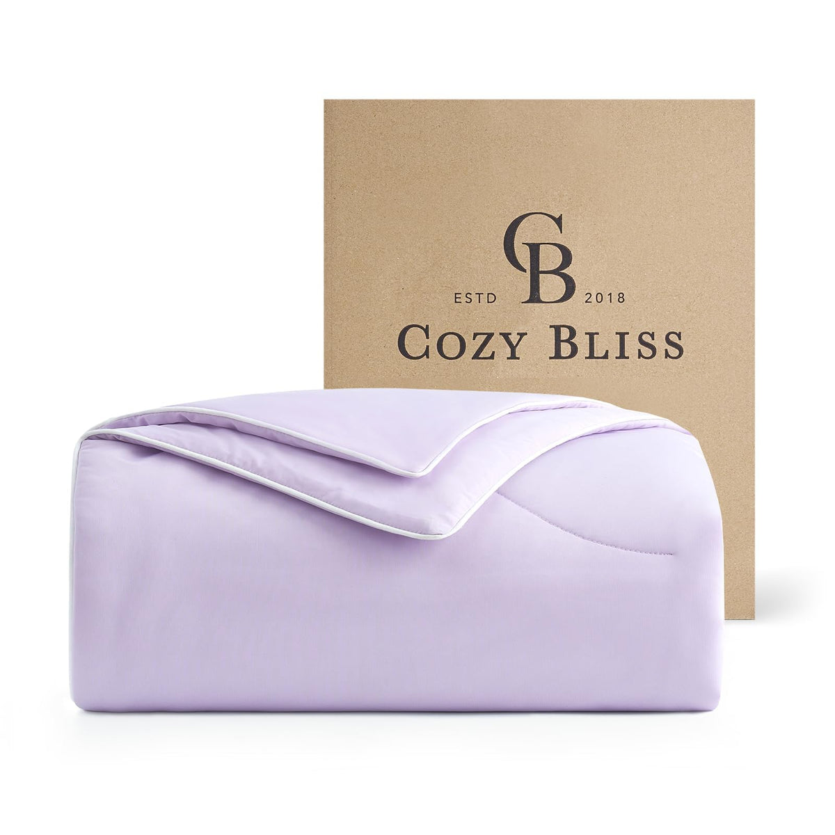 Cozy Bliss Cooling Comforter Queen Size, Reversible Lightweight Cooling Blankets for Hot Sleepers and Night Sweats, Q-Max>0.45 Soft Breathable Silky Smooth Summer Comforter, Cool Grey, 90"x90"