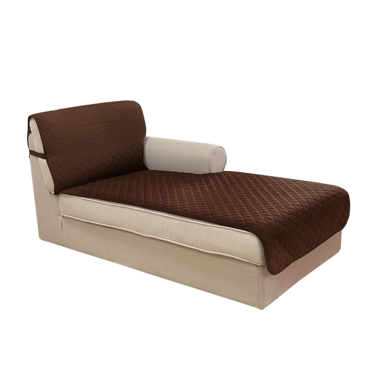 U-NICE HOME Reversible Sofa Cover Couch Cover for Dogs, Beige/Beige