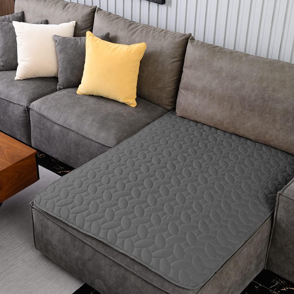 Ameritex Pet Bed Cover Dog Bed Blanket for Sofa and Furniture Waterproof New Pattern Design (30x70 Inch, Dark Grey)