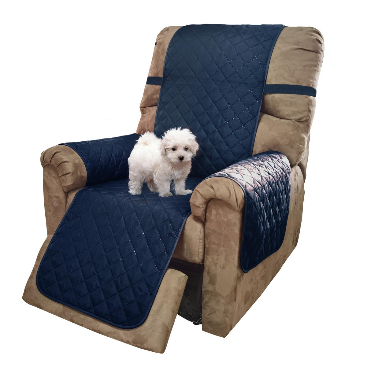 U-NICE HOME Reversible Sofa Cover Couch Cover for Dogs, Beige/Beige