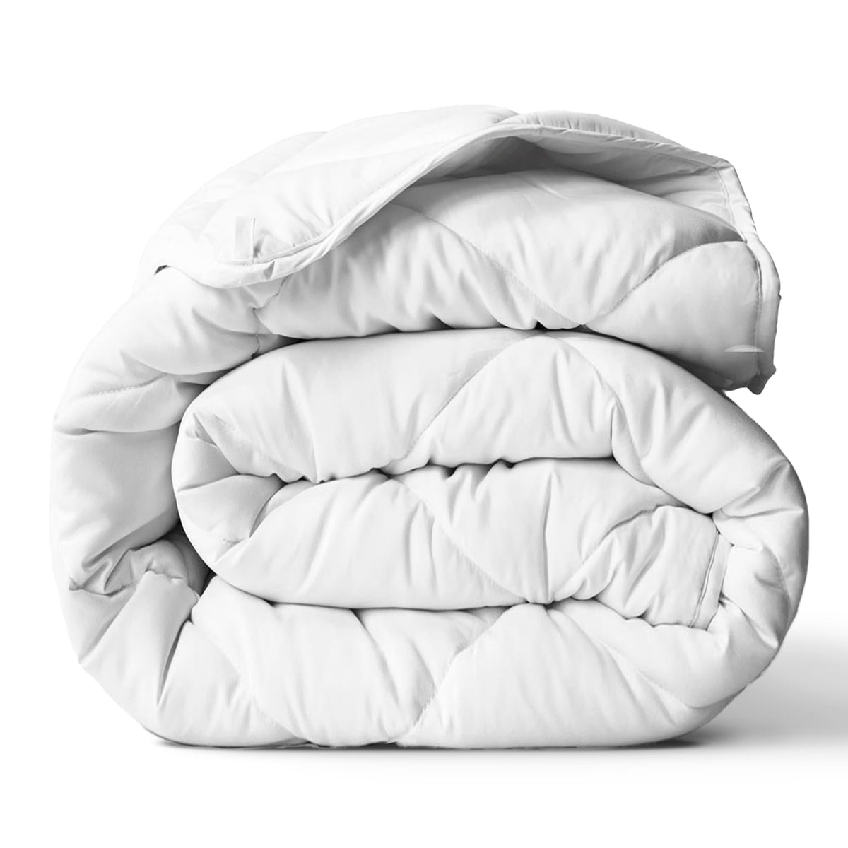 ViscoSoft Twin/Twin XL Reversible Comforter - Duvet Insert -Light/Dark Blue