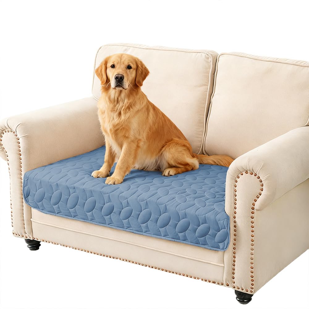 Ameritex Pet Bed Cover Dog Bed Blanket for Sofa and Furniture Waterproof New Pattern Design (30x70 Inch, Dark Grey)