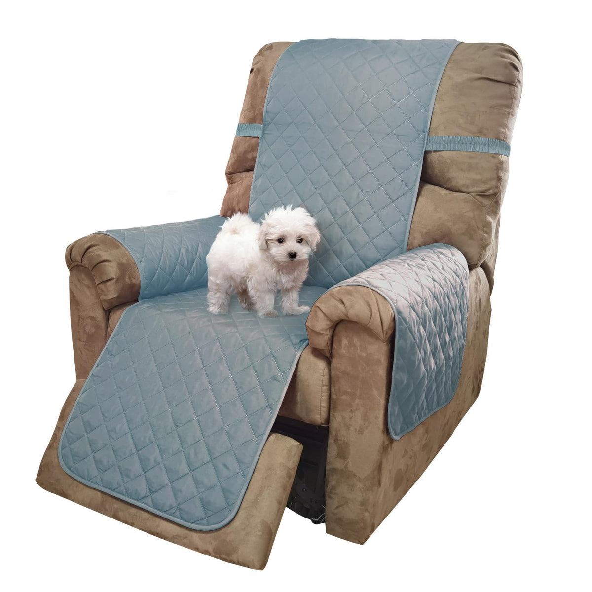 U-NICE HOME Reversible Sofa Cover Couch Cover for Dogs, Beige/Beige