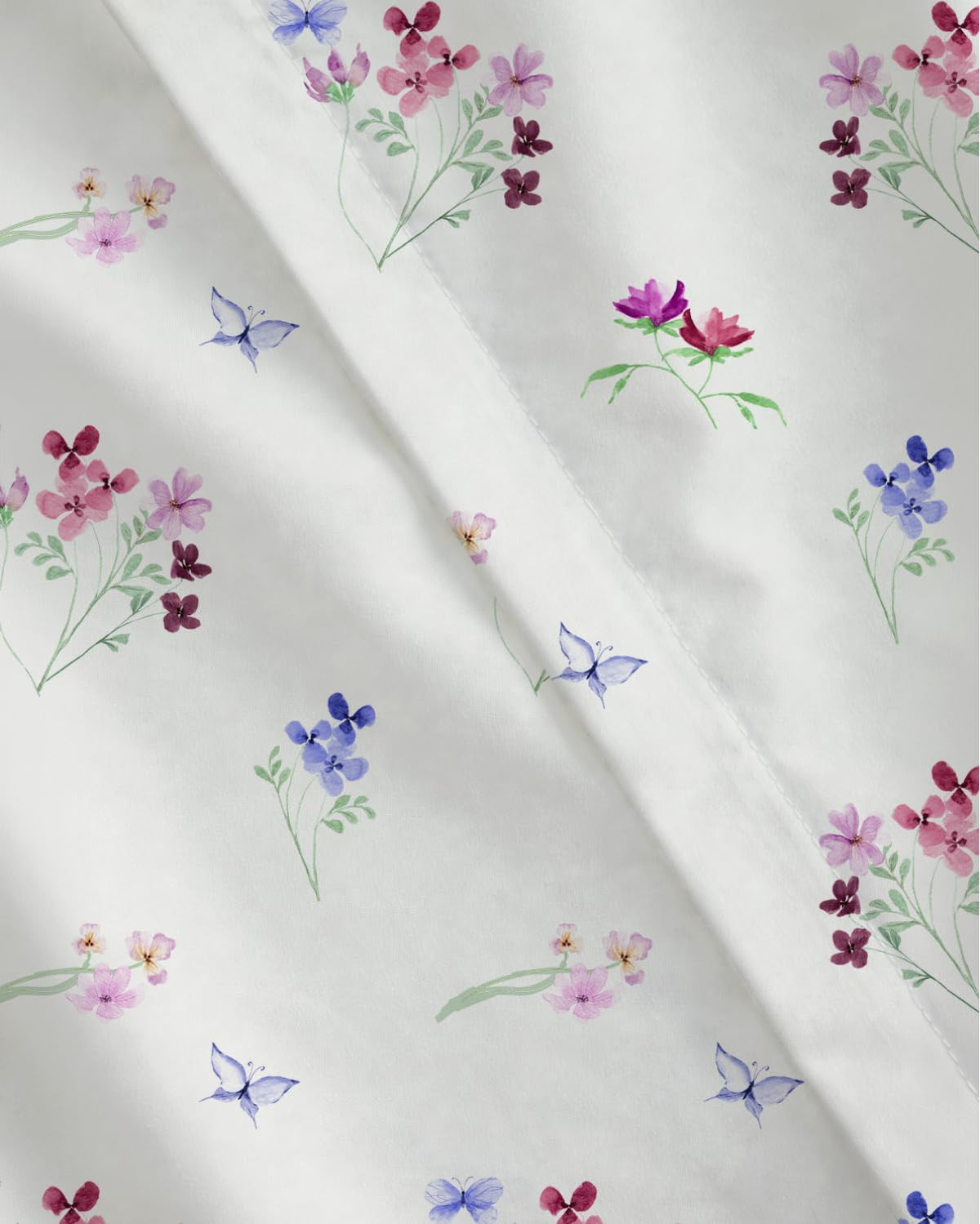 Duvet Cover Queen Size - Extra Soft 3 Piece with Zipper Closure - White
