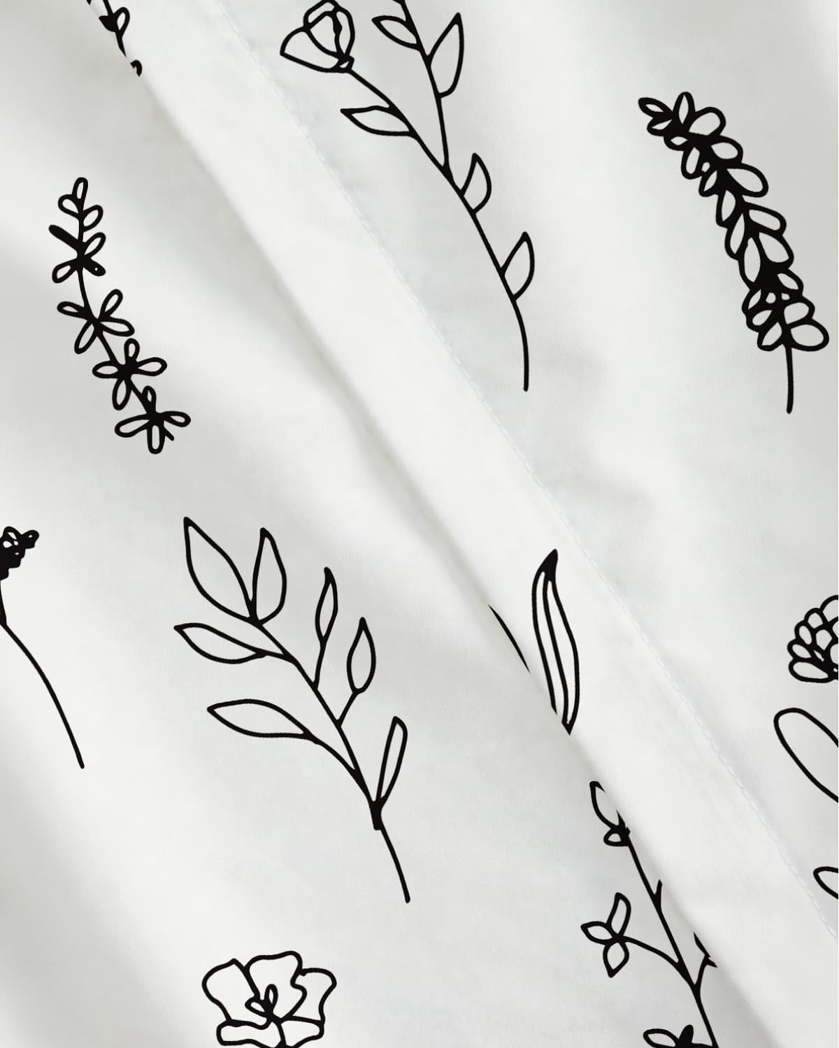 Duvet Cover Queen Size - Extra Soft 3 Piece with Zipper Closure - White