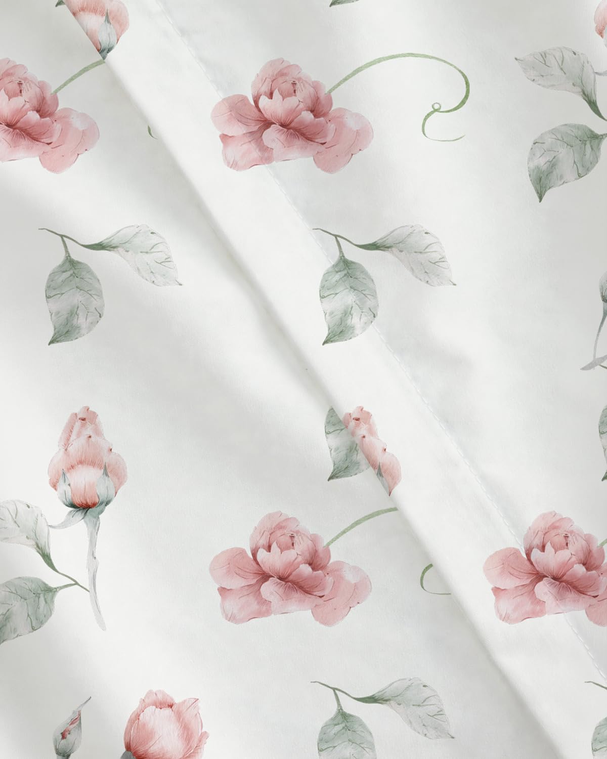Duvet Cover Queen Size - Extra Soft 3 Piece with Zipper Closure - White