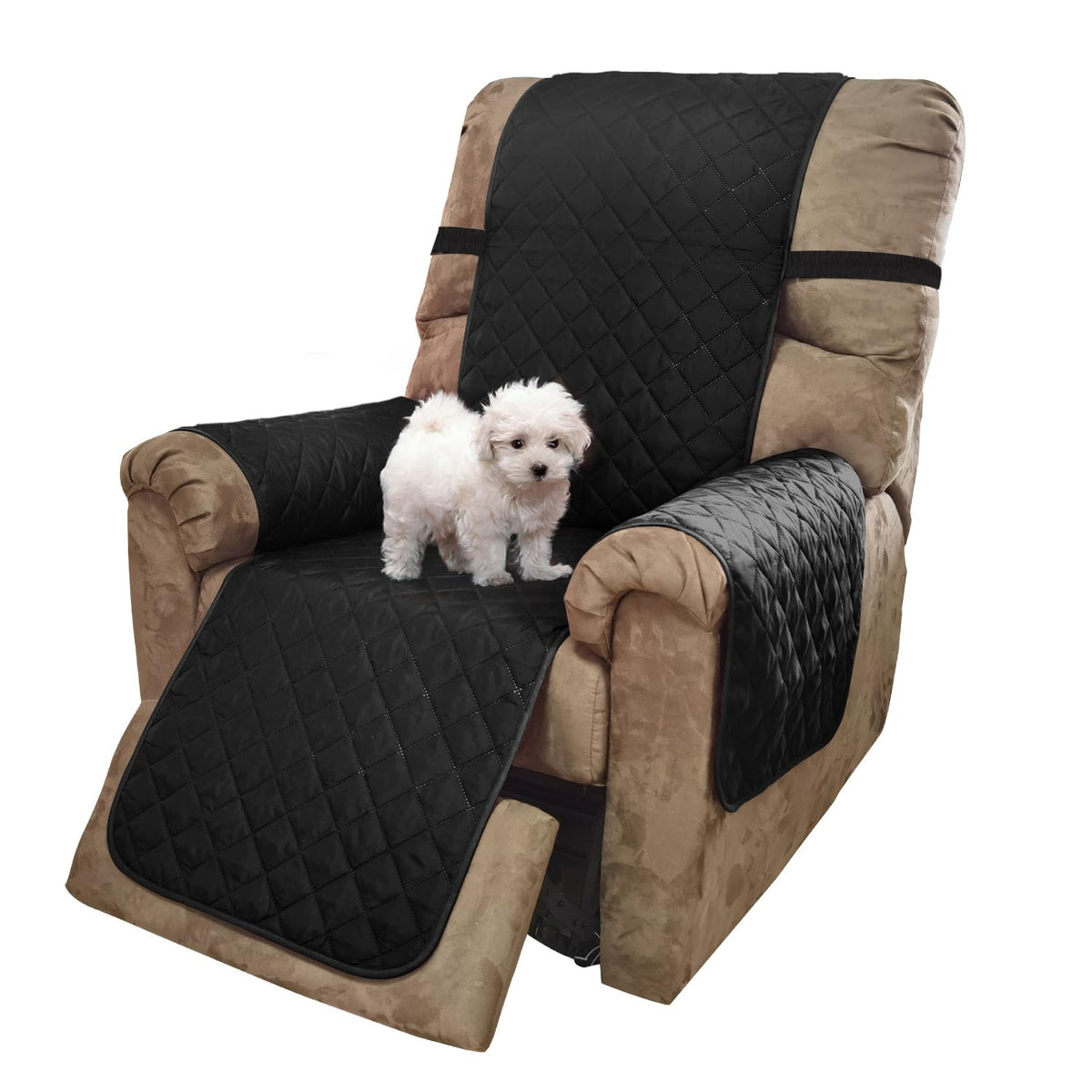 U-NICE HOME Reversible Sofa Cover Couch Cover for Dogs, Beige/Beige
