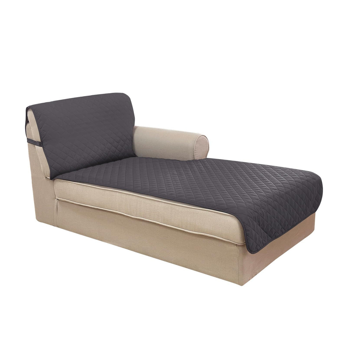 U-NICE HOME Reversible Sofa Cover Couch Cover for Dogs, Beige/Beige