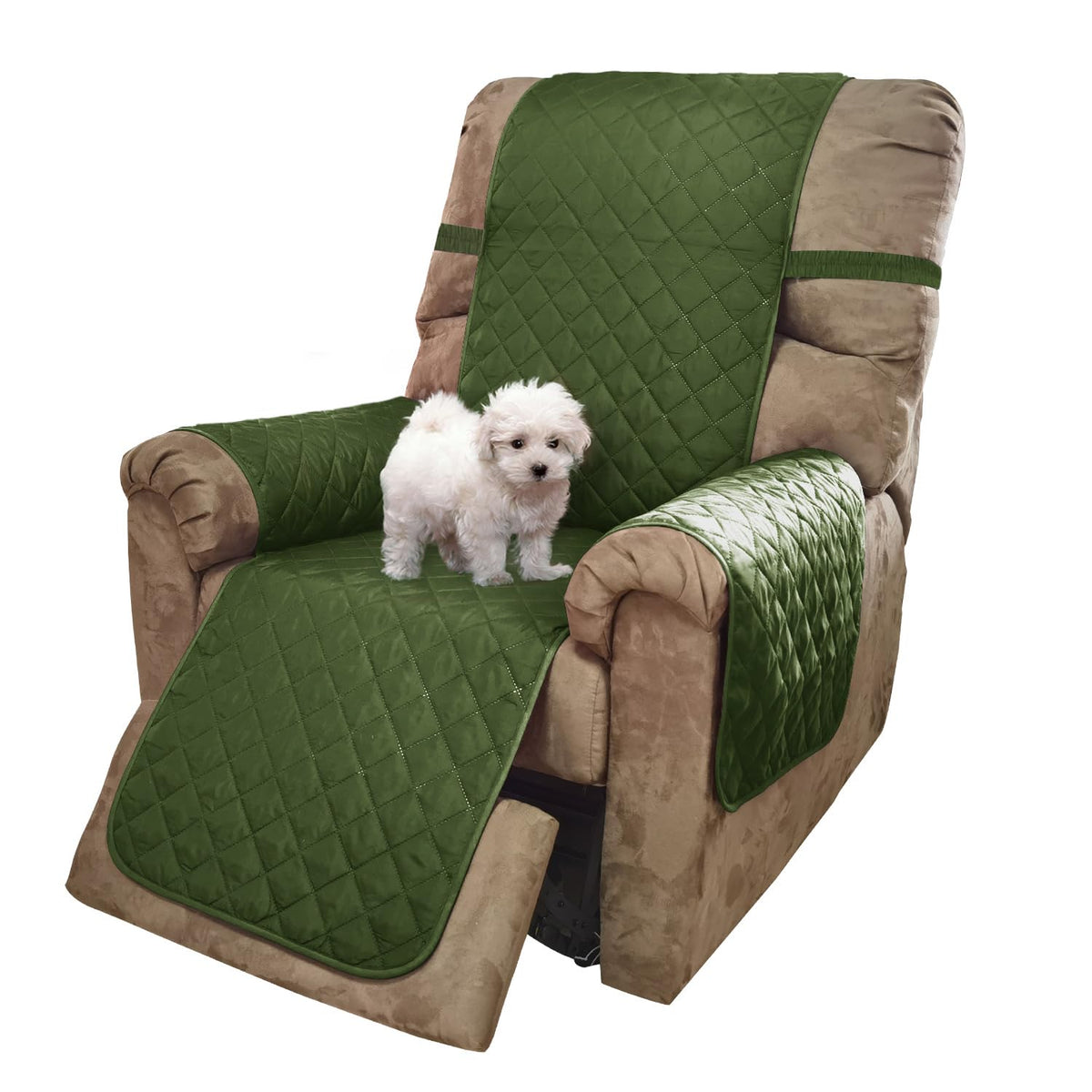 U-NICE HOME Reversible Sofa Cover Couch Cover for Dogs, Beige/Beige