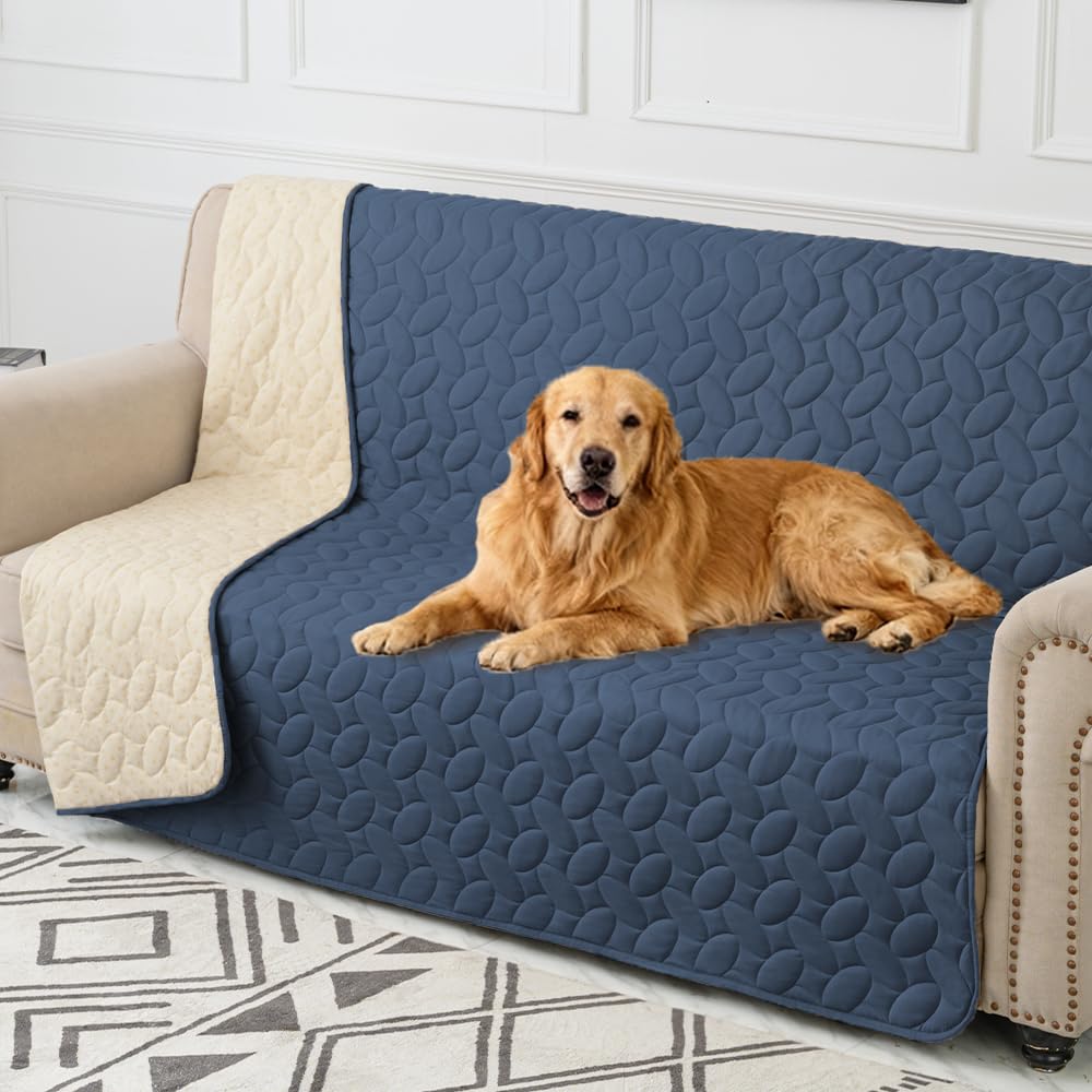 Ameritex Pet Bed Cover Dog Bed Blanket for Sofa and Furniture Waterproof New Pattern Design (30x70 Inch, Dark Grey)