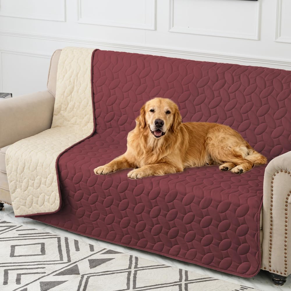 Ameritex Pet Bed Cover Dog Bed Blanket for Sofa and Furniture Waterproof New Pattern Design (30x70 Inch, Dark Grey)