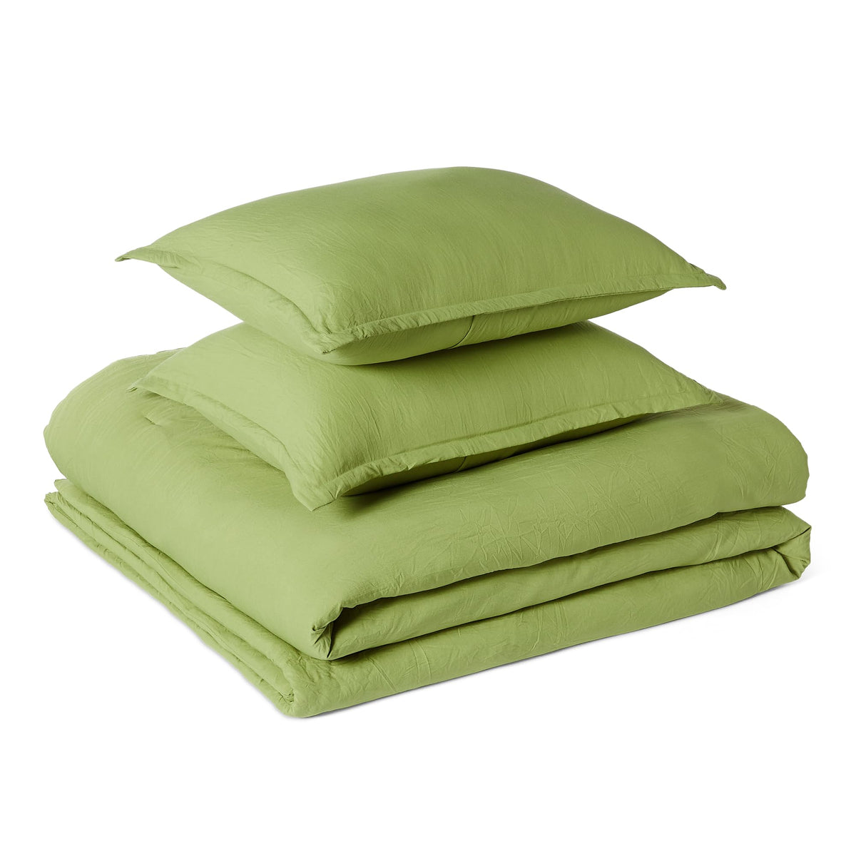 Amazon Basics Brushed Microfiber Quilt Set, Extra Soft with Natural Texture, 2-Piece, Twin/Twin XL, Beige