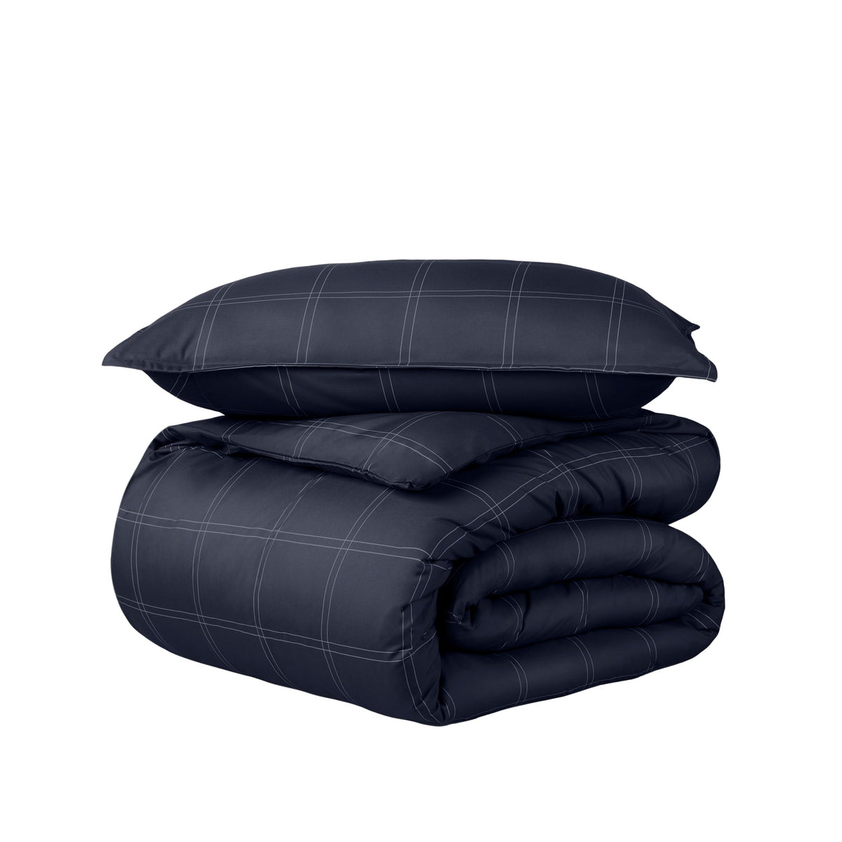 Bare Home Duvet Cover Set 1800 Ultra-Soft (Queen, Grey)