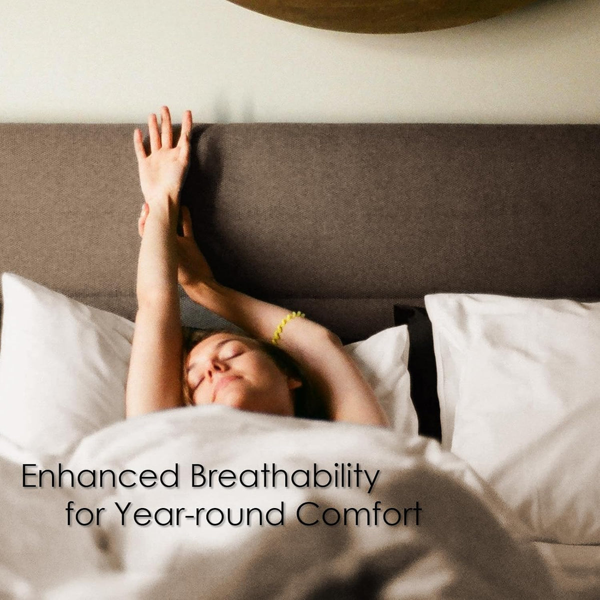 EP Mode Pure Wool Comforter, Lightweight for Summer, Twin