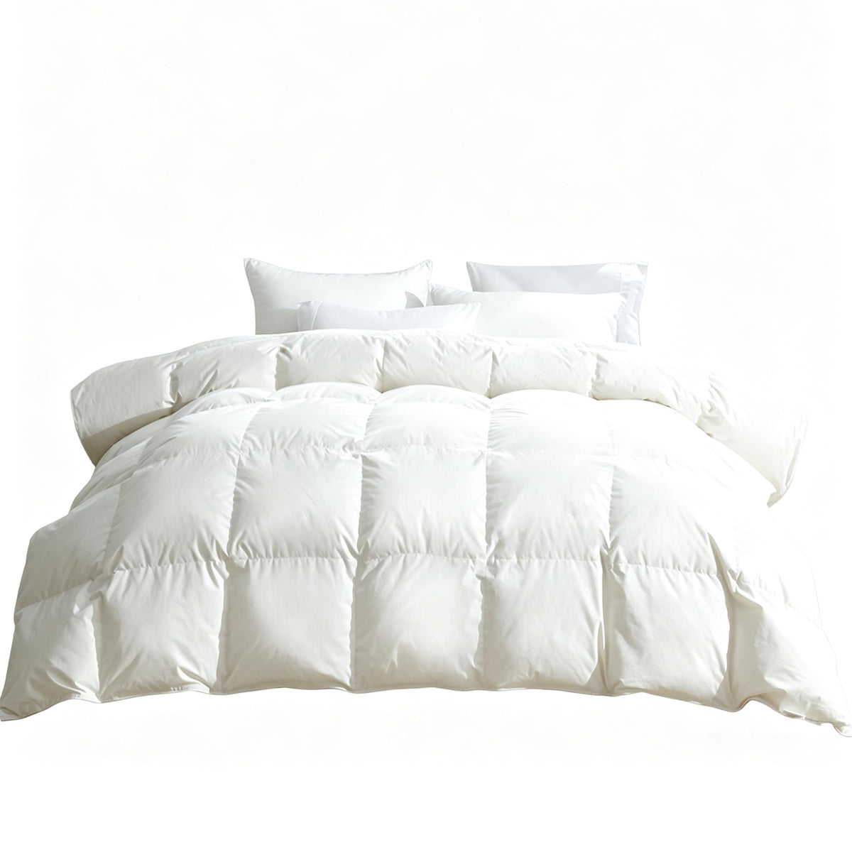 APSMILE Lightweight Duvet Insert Queen,Summer Down Feather Fibers Comforter