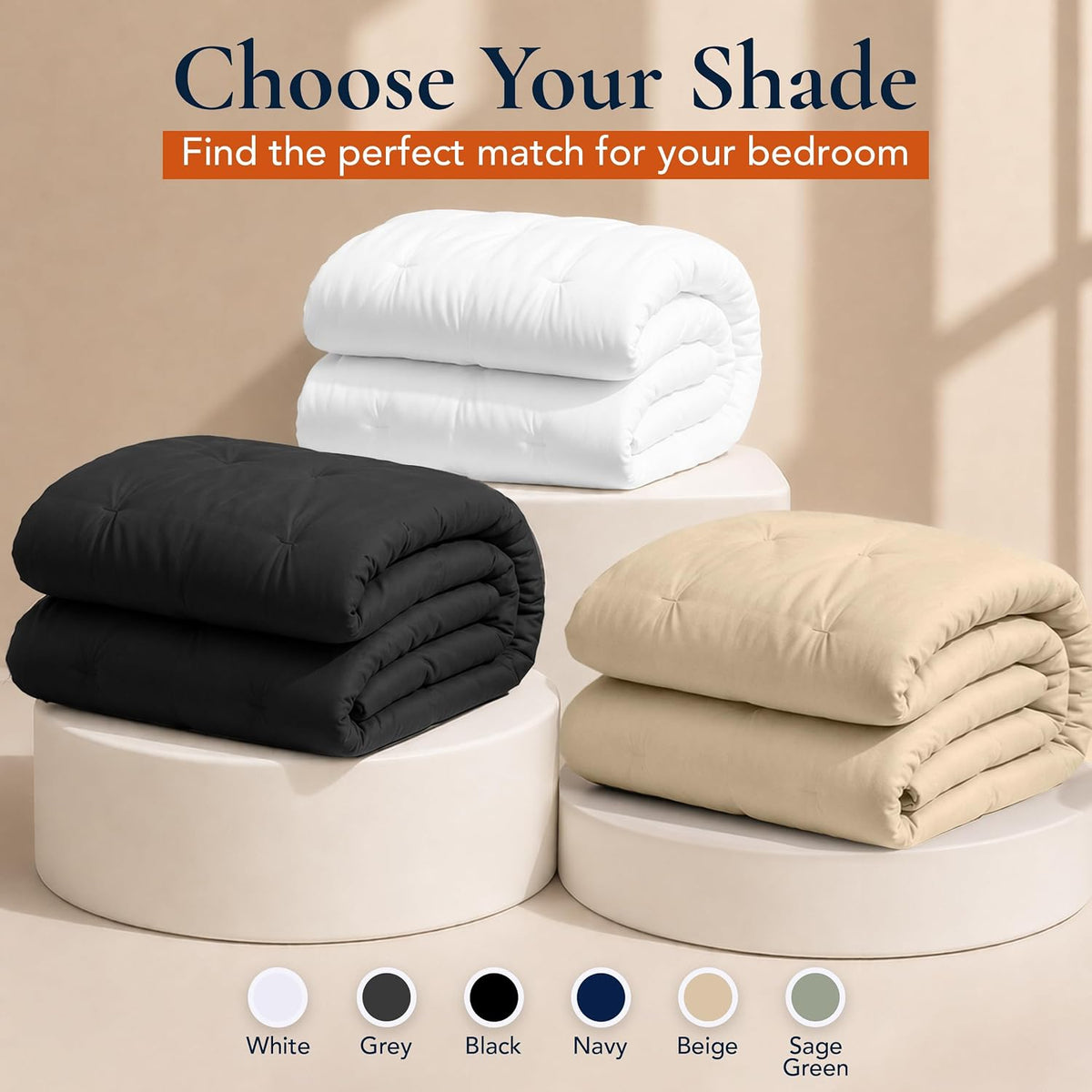 Utopia Bedding Twin XL Duvet Insert, White, Comforter, 68 x 92 Inches