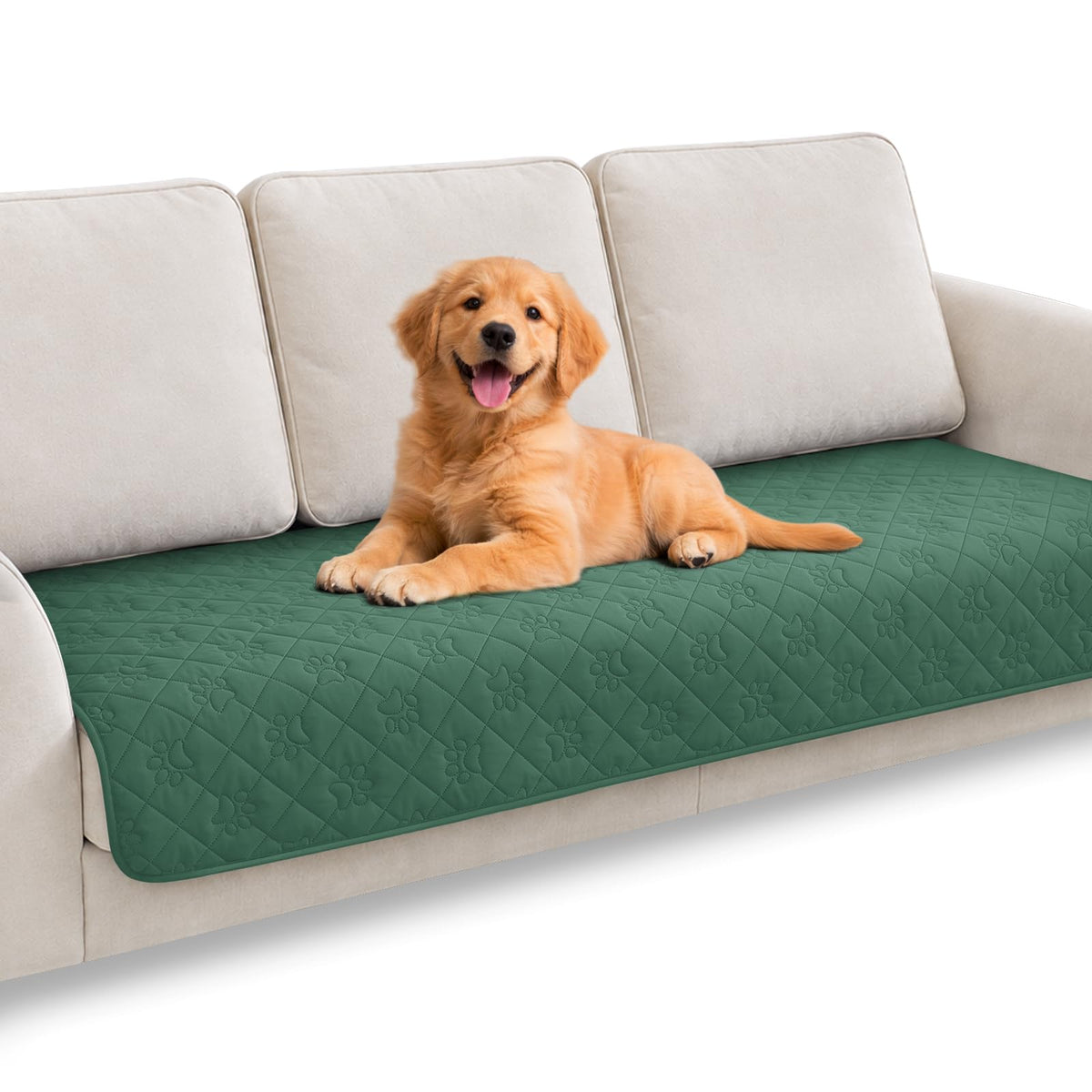 PAWFINITY Waterproof Dog Blanket for Couch, Sofa Covers for Pets Washable