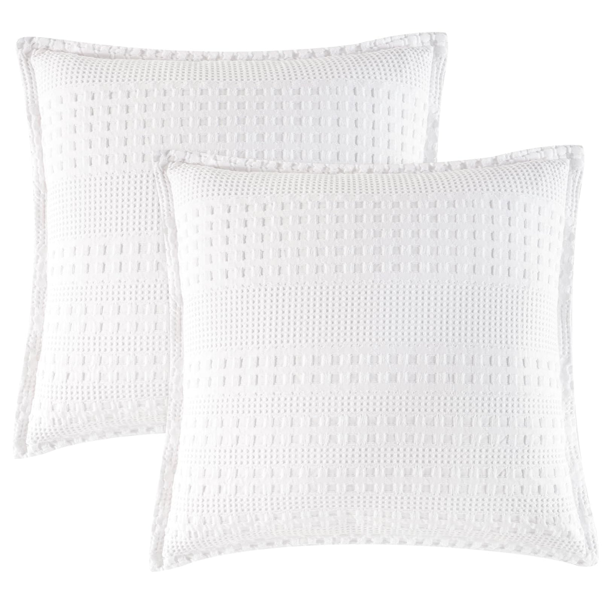 PHF Cotton Waffle Body Pillowcase 20" x 54", Oatmeal, No Insert