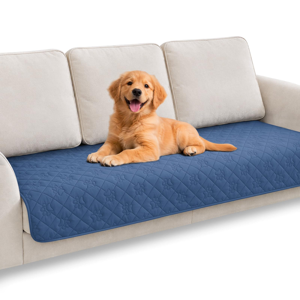 PAWFINITY Waterproof Dog Blanket for Couch, Sofa Covers for Pets Washable