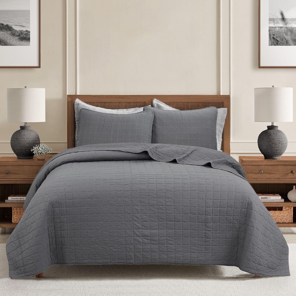 Cozy Line Home Fashions 100% Cotton Victorian Medallion Solid White Matelasse Embossed Bedding Quilt Set, Reversible Lightweight Bedspread, Coverlet for All Season (Blantyre - White, Twin - 2 Piece)