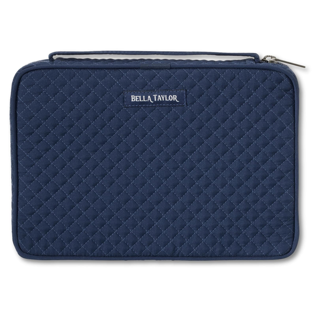 Bella Taylor Bible Cover, Quilted Bible Case, Khaki Patchwork