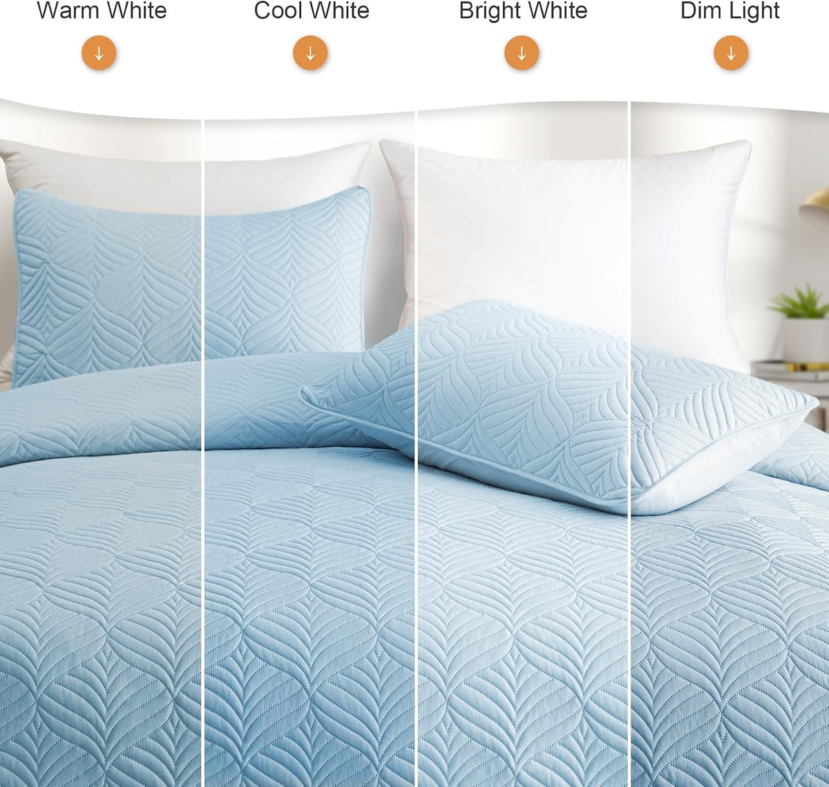 Whale Flotilla Extra Soft Queen Quilt Bedding Set, Lightweight Bedspreads