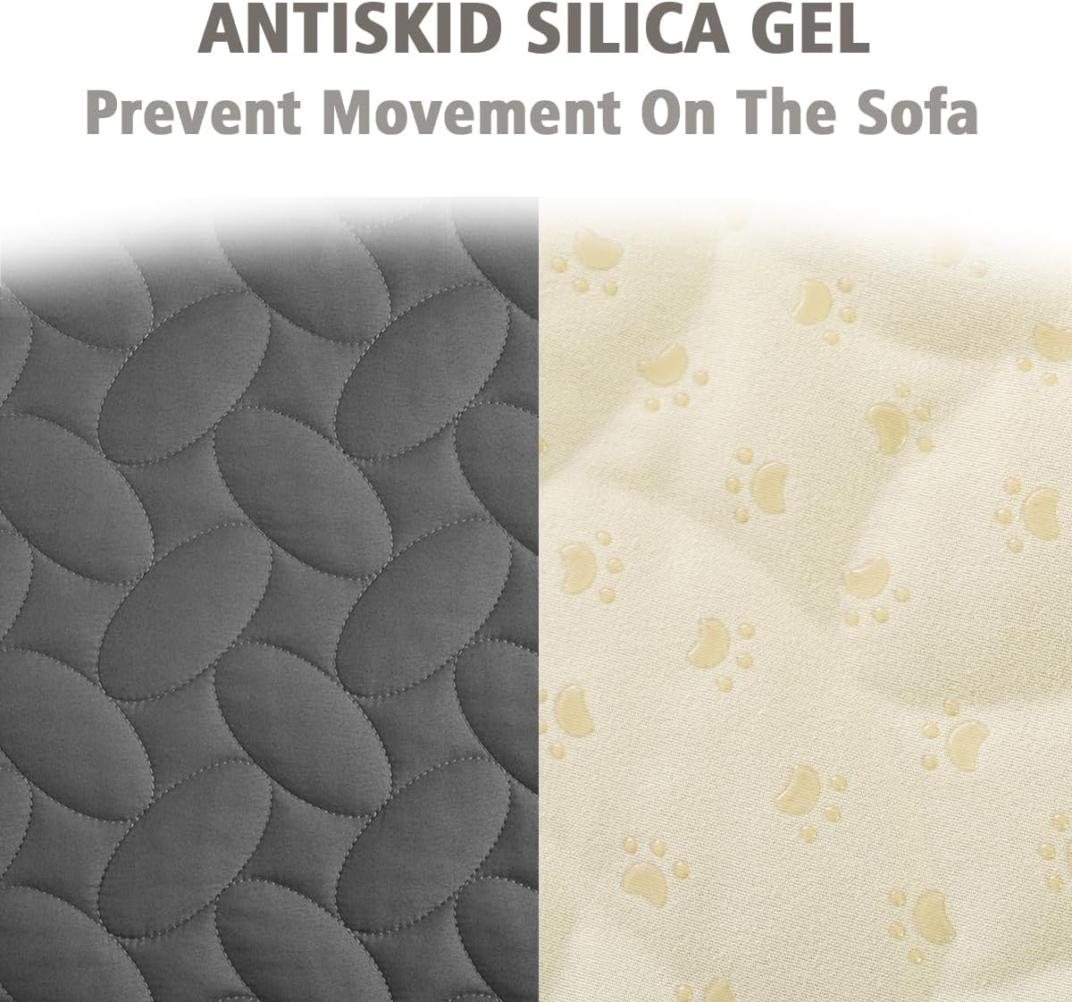 Ameritex Pet Bed Cover Dog Bed Blanket for Sofa and Furniture Waterproof New Pattern Design (30x70 Inch, Dark Grey)