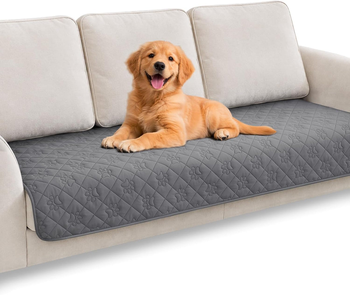 PAWFINITY Waterproof Dog Blanket for Couch, Sofa Covers for Pets Washable