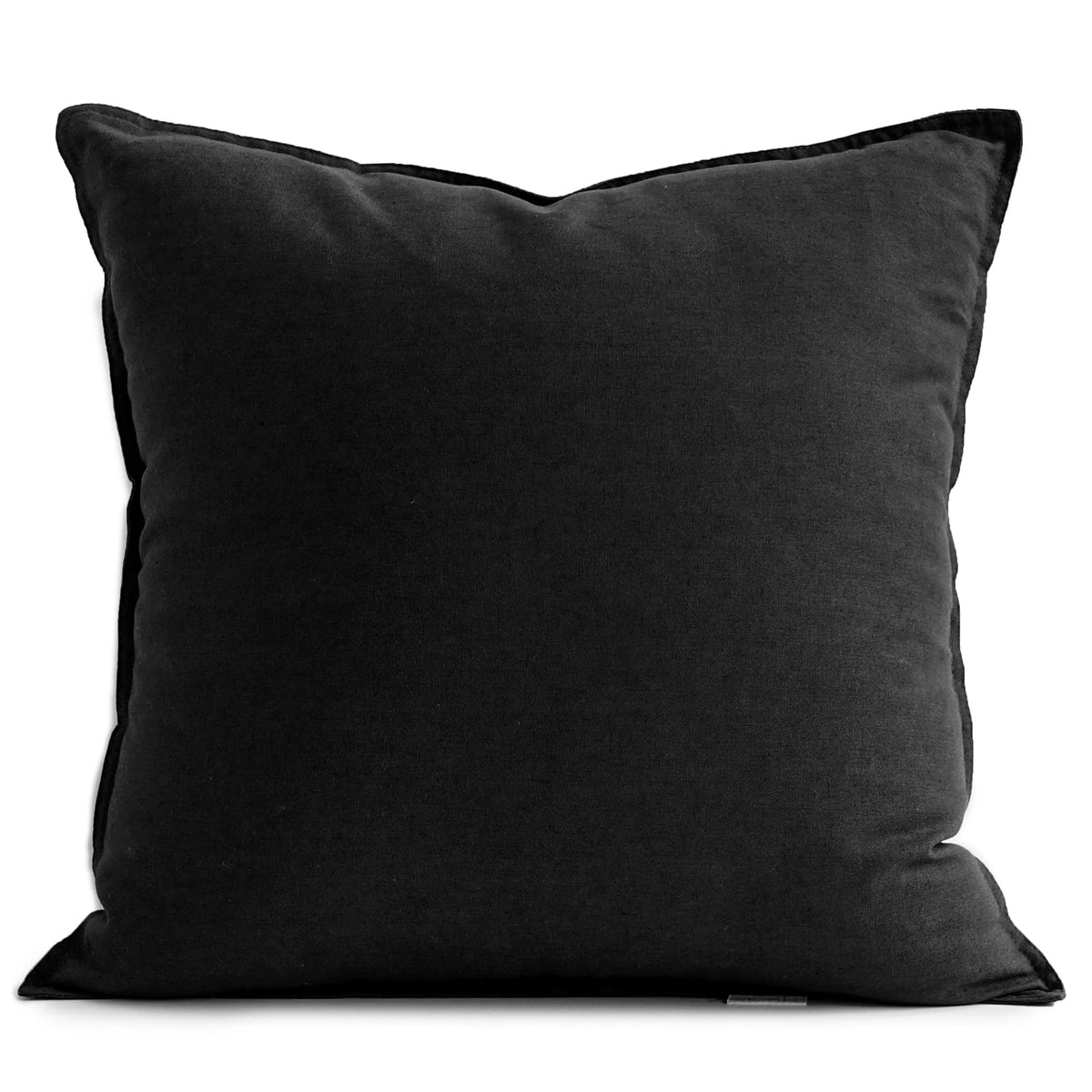 Jeanerlor Cotton Linen Square Decorative Throw Pillow Case Cushion Cover with Twin Needles Stitch on Edge,for Wedding Party Gift Car 12"x20"(30 x 50cm), Olive Green