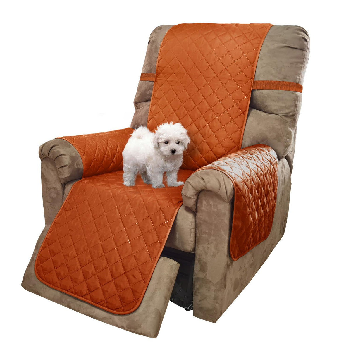U-NICE HOME Reversible Sofa Cover Couch Cover for Dogs, Beige/Beige