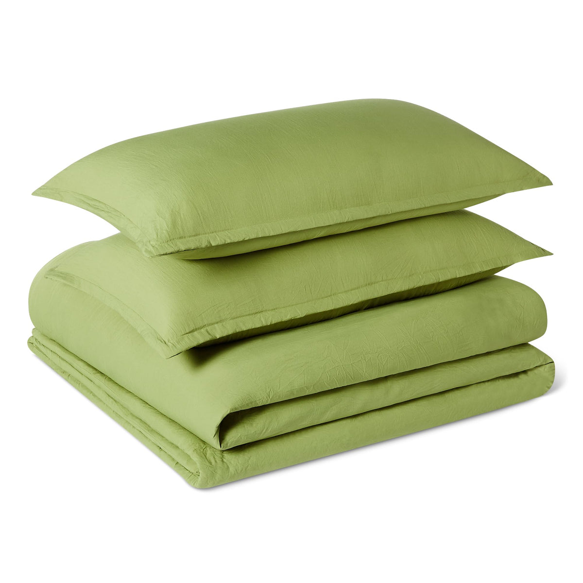 Amazon Basics Brushed Microfiber Quilt Set, Extra Soft with Natural Texture, 2-Piece, Twin/Twin XL, Beige