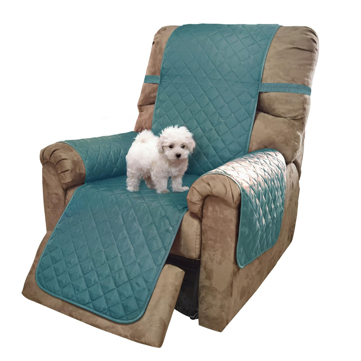 U-NICE HOME Reversible Sofa Cover Couch Cover for Dogs, Beige/Beige