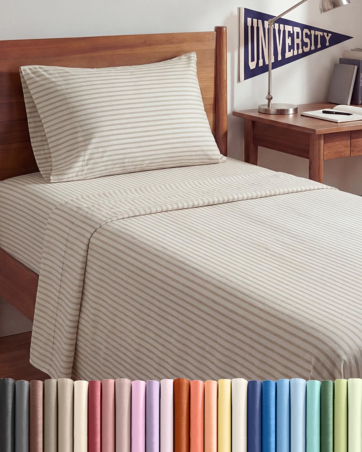 Duvet Cover Queen Size - Extra Soft 3 Piece with Zipper Closure - White