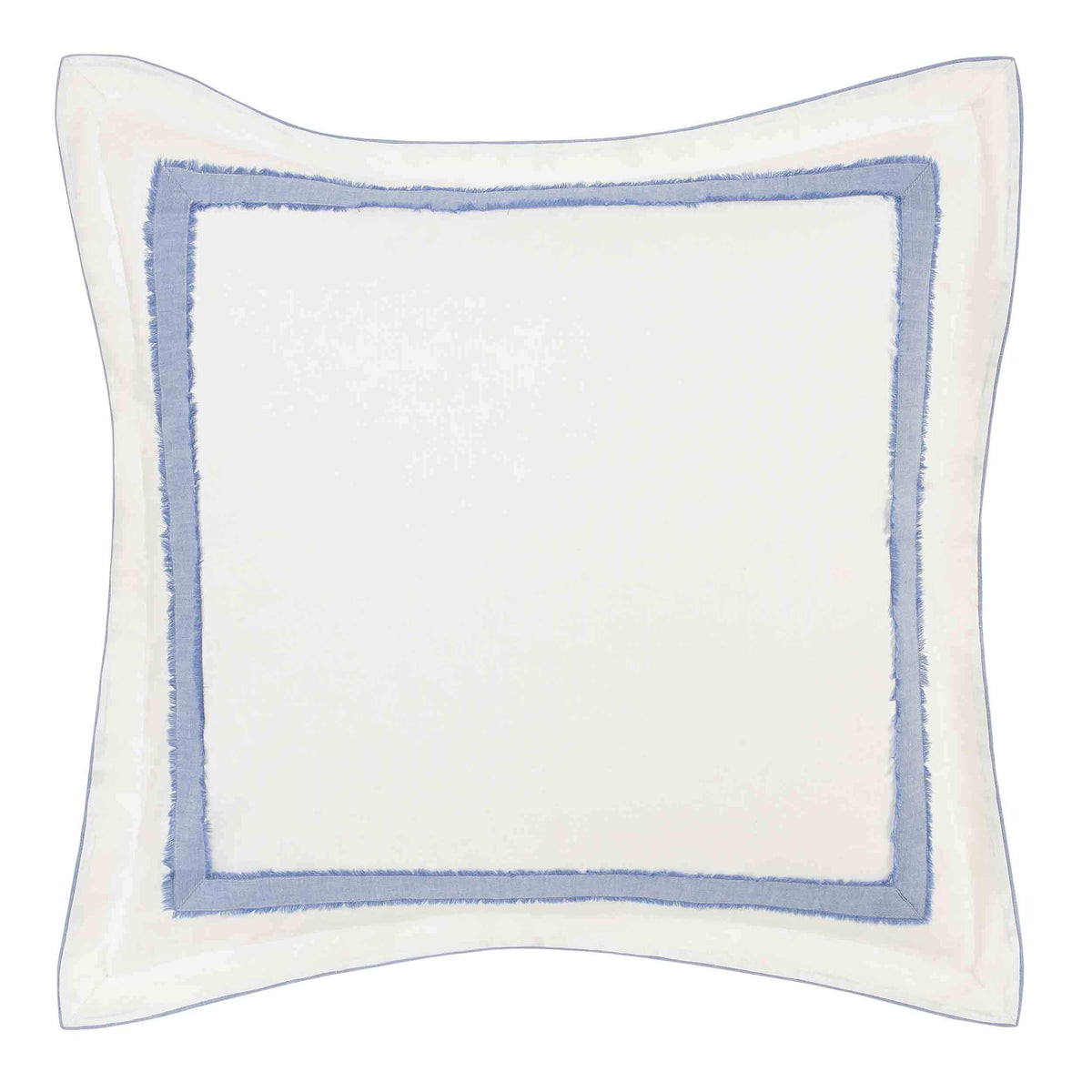 Laura Ashley - 2 Pack European Shams, 100% Cotton Embroidered Pillow Covers
