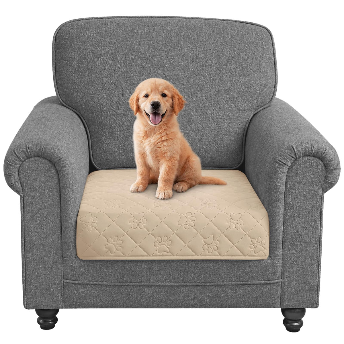 PAWFINITY Waterproof Dog Blanket for Couch, Sofa Covers for Pets Washable