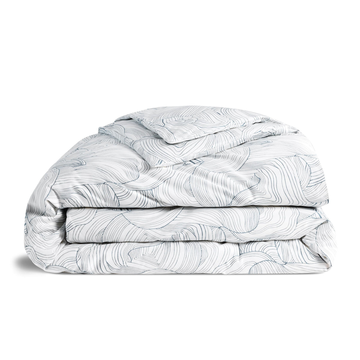 Brooklinen Sateen Duvet Cover Hotel-Quality Luxury - Full/Queen, White