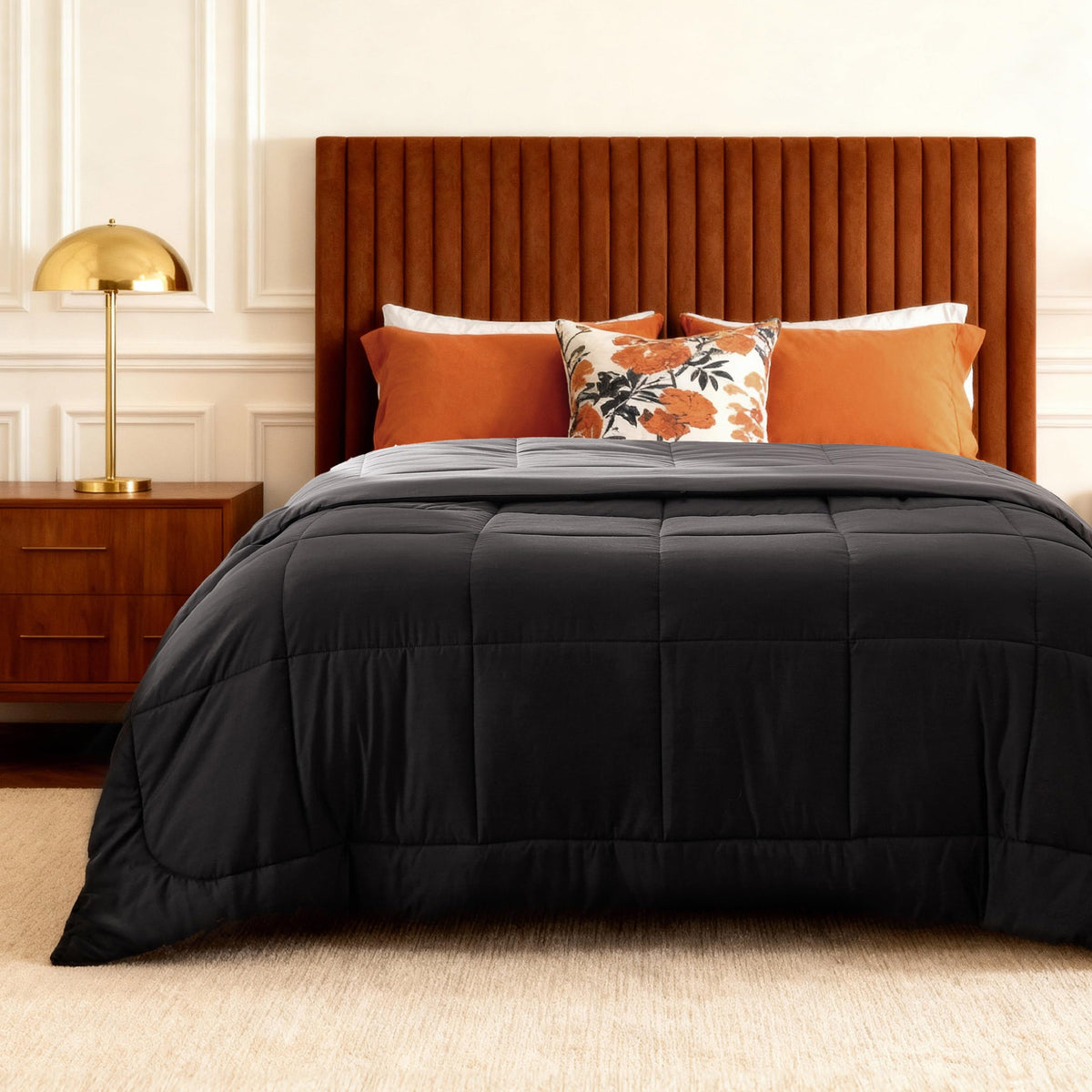 Bedsure King Comforter Duvet Insert - Bed Comforter Quilted, White