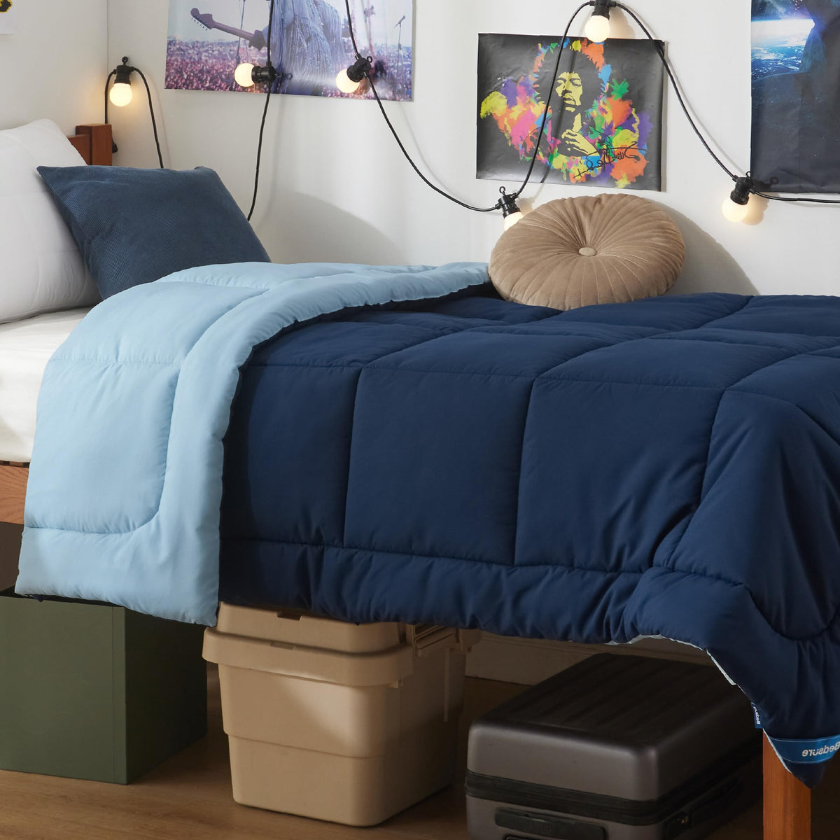 Bedsure King Comforter Duvet Insert - Bed Comforter Quilted, White