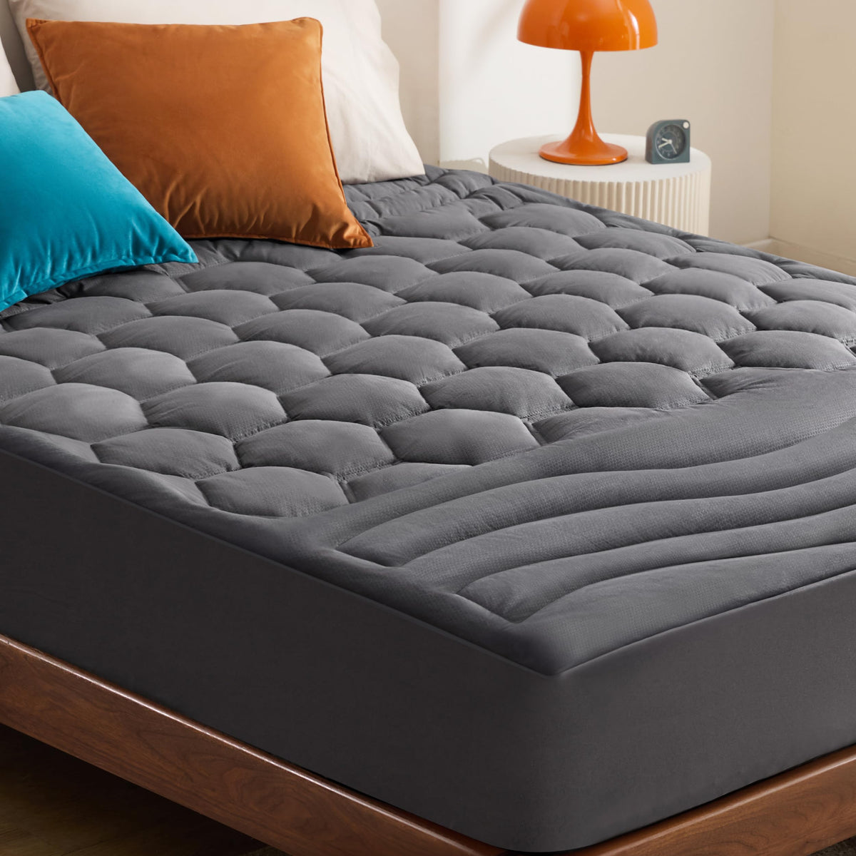 Bedsure King Mattress Pad, Mattress Topper with 8-21 Inches Deep Pocket