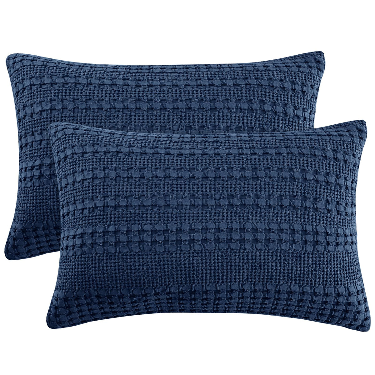 PHF Cotton Waffle Body Pillowcase 20" x 54", Oatmeal, No Insert