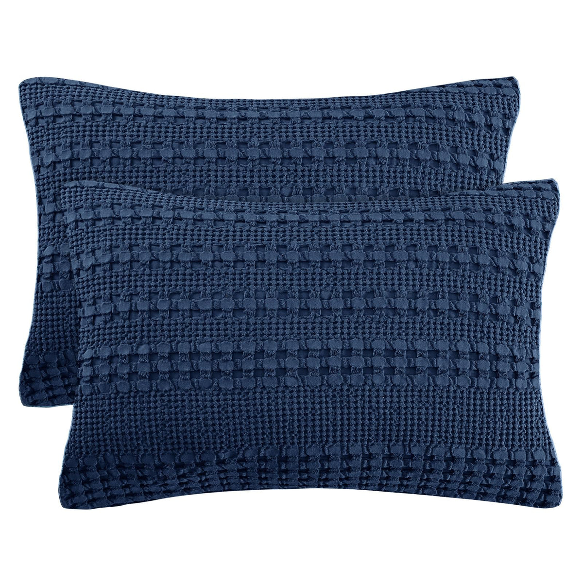 PHF Cotton Waffle Body Pillowcase 20" x 54", Oatmeal, No Insert