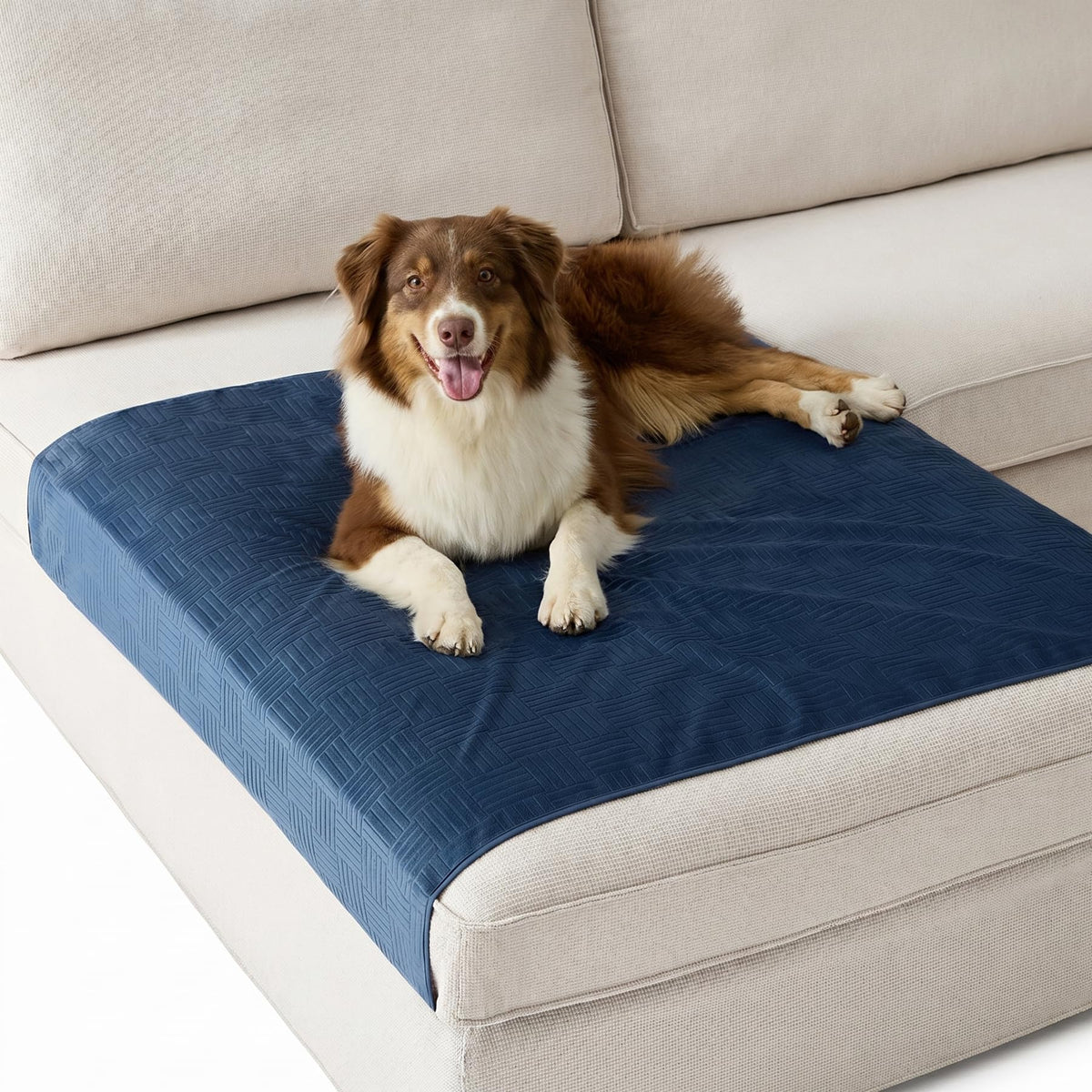 Bedsure Waterproof Bed Cover for Bed and Dogs Quick Drying, 82x102IN