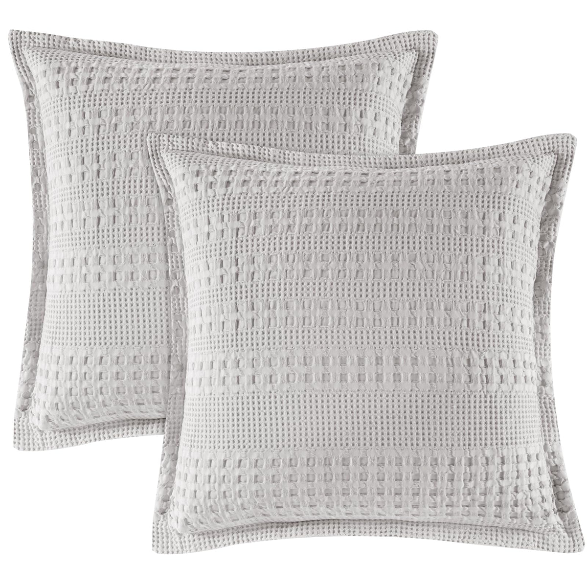 PHF Cotton Waffle Body Pillowcase 20" x 54", Oatmeal, No Insert