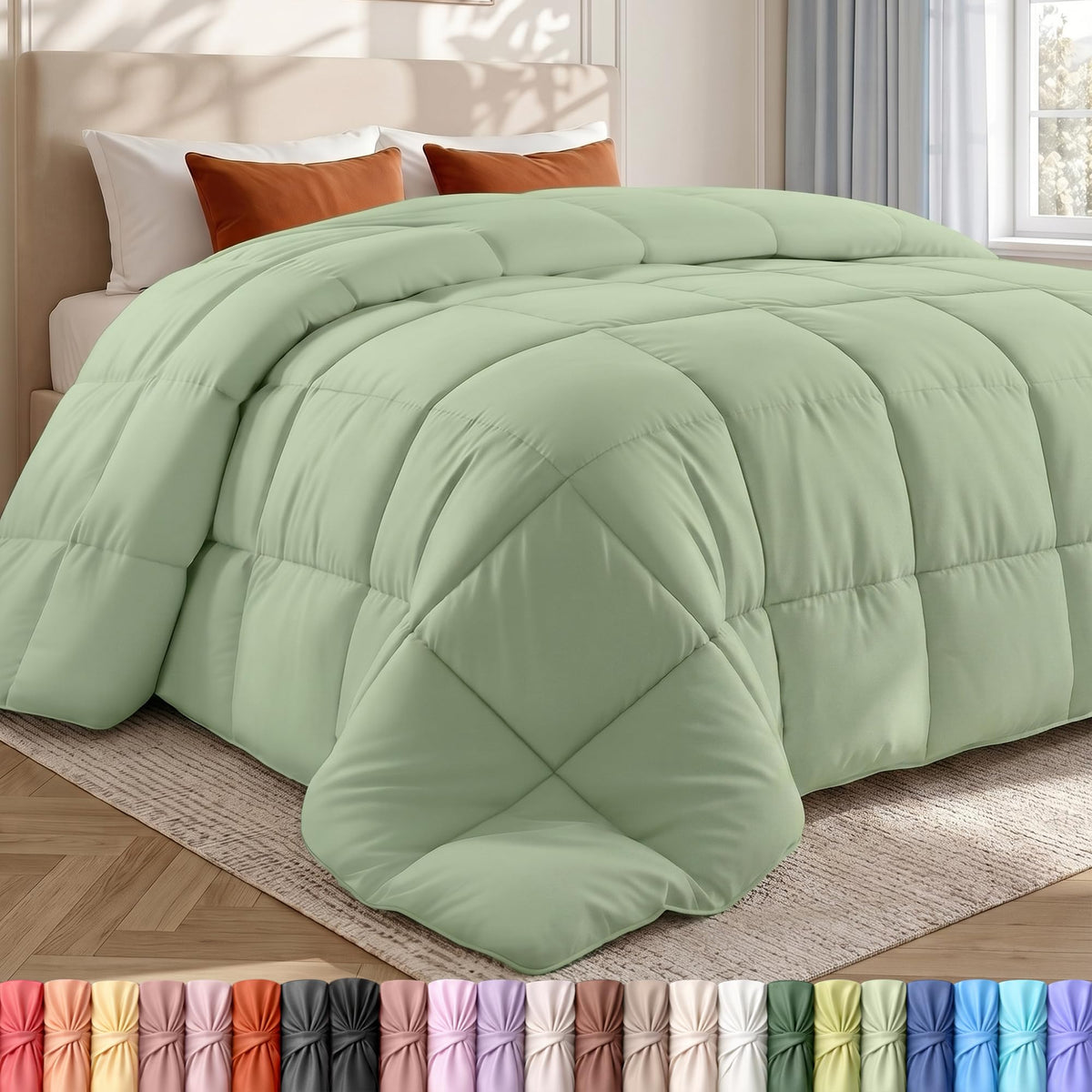 Utopia Bedding Queen Comforter, Duvet Insert, Black, 88 x 88 Inches